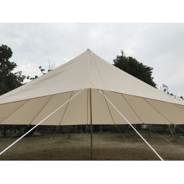 A Bell Tent Fly for Extra Protection Against the Elements - Warmer at night & Cooler during the day - to fit a 4m, 5m or 6m diameter 1-door Bell Tent only.